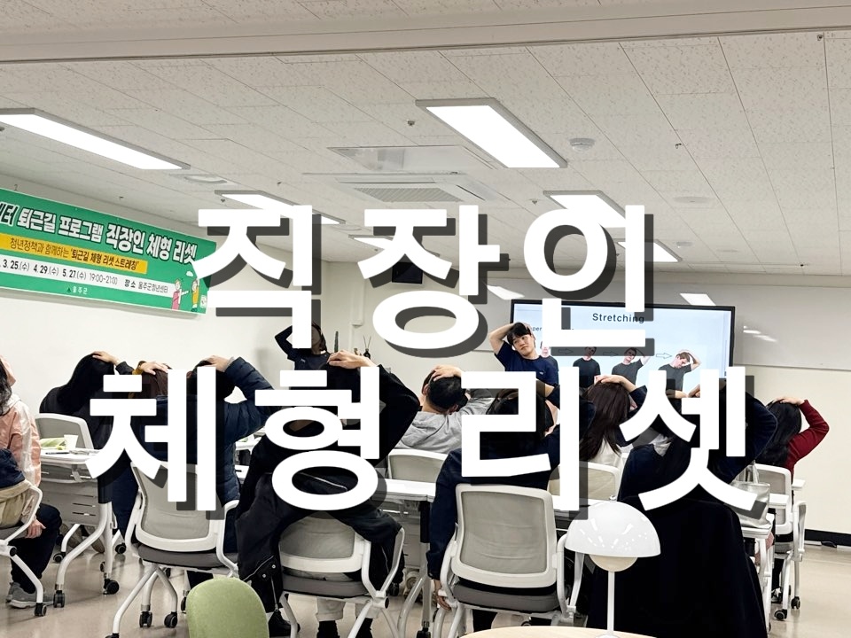 [직장인 체형 리셋 1차]프로그램